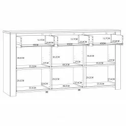 Ridgevalley Sideboard Vassia I - Eiche Navy Dekor / Eiche Riviera Dekor 17 Ridgevalley Sideboard Vassia I - Eiche Navy Dekor / Eiche Riviera Dekor -Büromöbel Verkaufsgeschäft 1000344684 220414 501 SKETCH DETAILS P000000001000344684 sketch