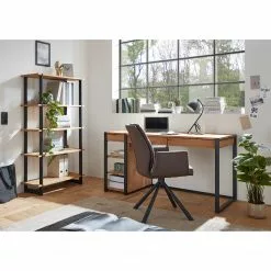 Ars manufacti Schreibtisch Robby - Eiche massiv / Metall - Eiche / Schwarz 9 Ars manufacti Schreibtisch Robby - Eiche massiv / Metall - Eiche / Schwarz -Büromöbel Verkaufsgeschäft 1000346336 220826 021 MOOD DETAILS P000000001000346336 mood