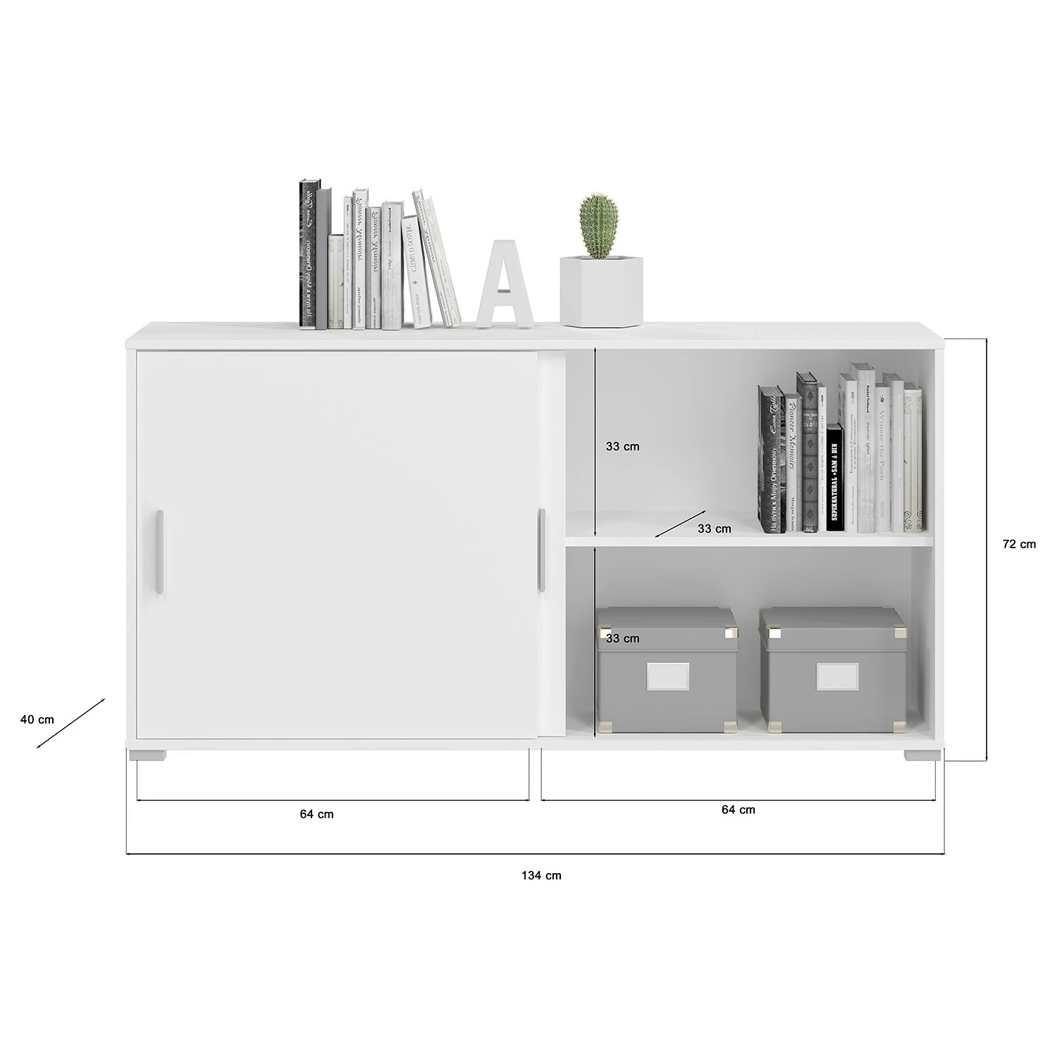 Fredriks Aktenschrank Thamali II - 134 x 72 cm 6 Fredriks Aktenschrank Thamali II - 134 x 72 cm – Bild 4