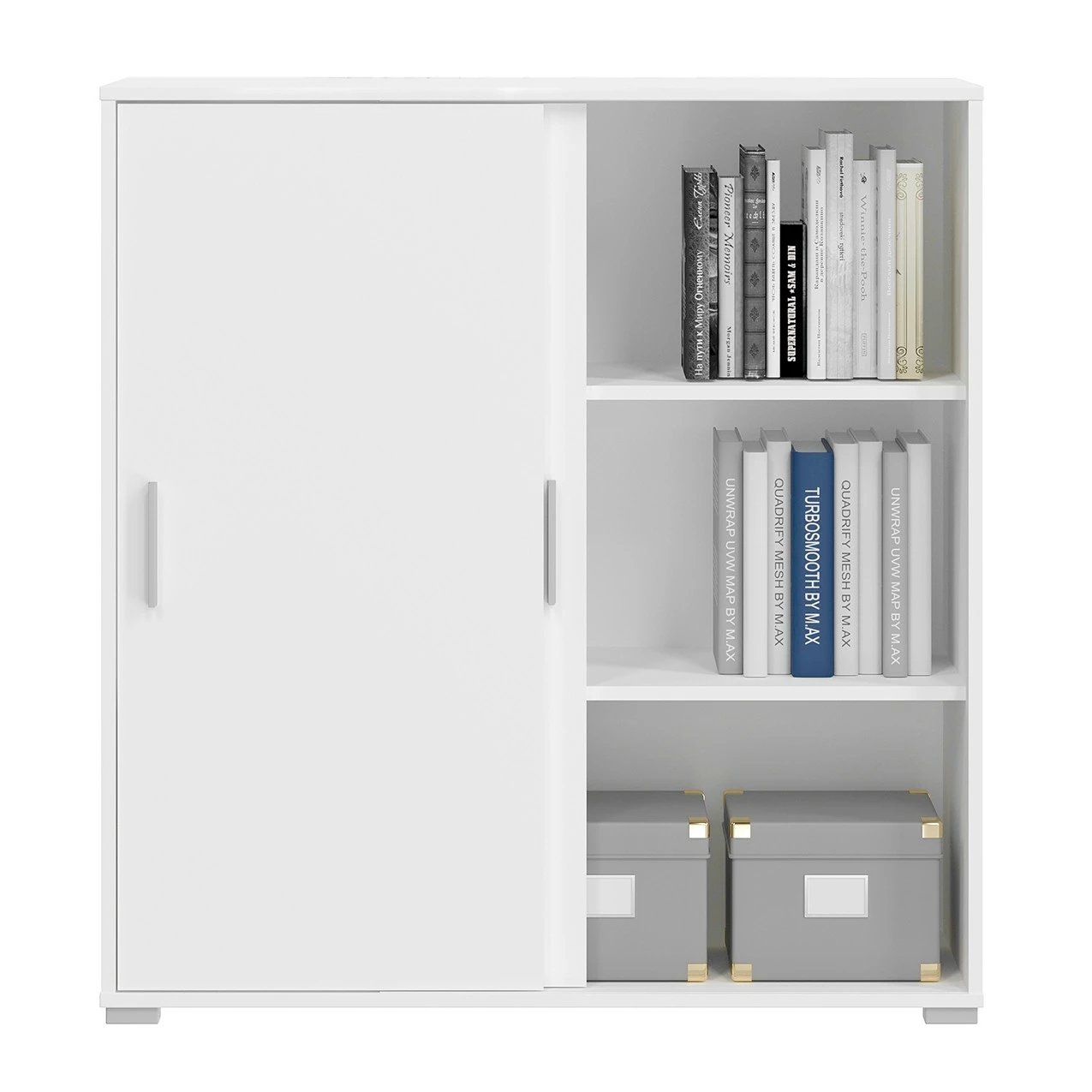 Fredriks Aktenschrank-Kombination Thamali VII - Weiß 8 Fredriks Aktenschrank-Kombination Thamali VII - Weiß – Bild 6