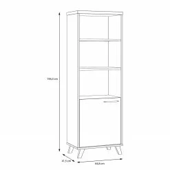 Fredriks Büroregal Winster - Asteiche Dekor / Beton Dekor 16 Fredriks Büroregal Winster - Asteiche Dekor / Beton Dekor -Büromöbel Verkaufsgeschäft 1000348165 220505 500 SKETCH DETAILS P000000001000348165 sketch