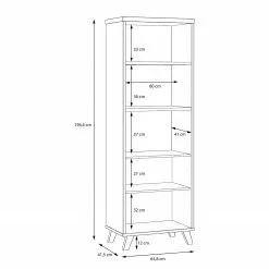 Fredriks Büroregal Winster - Asteiche Dekor / Beton Dekor 17 Fredriks Büroregal Winster - Asteiche Dekor / Beton Dekor -Büromöbel Verkaufsgeschäft 1000348165 220505 501 SKETCH DETAILS P000000001000348165 sketch