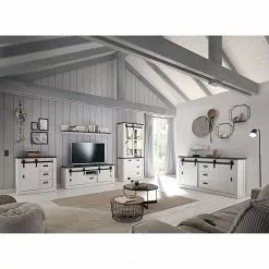 Ridgevalley Sideboard Shutter I - Pinie Weiß Dekor -Büromöbel Verkaufsgeschäft 1000348674 220505 021 MOOD DETAILS P000000001000348674 mood