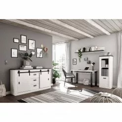 Ridgevalley Regal Shutter - Pinie Weiß Dekor -Büromöbel Verkaufsgeschäft 1000348683 220505 023 MOOD DETAILS P000000001000348683 mood