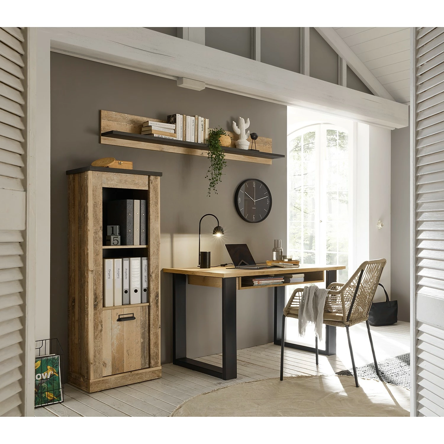 Ridgevalley Regal Shutter - Eiche Dekor 6 Ridgevalley Regal Shutter - Eiche Dekor – Bild 4