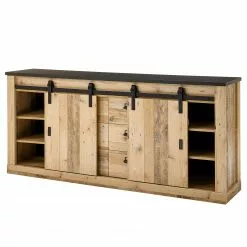 Ridgevalley Sideboard Shutter II - Eiche Dekor -Büromöbel Verkaufsgeschäft 1000348708 220505 050 DETAILS P000000001000348708