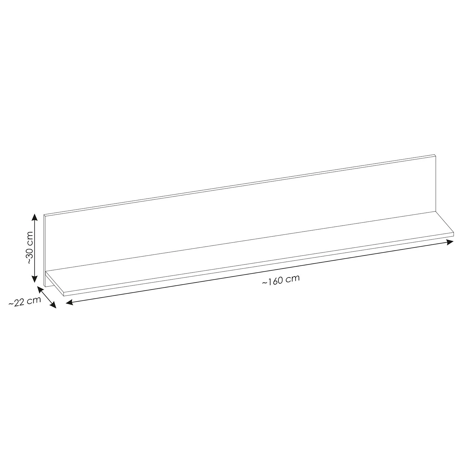 Ridgevalley Büro-Set Shutter IV (3-teilig) - Eiche Dekor 19 Ridgevalley Büro-Set Shutter IV (3-teilig) - Eiche Dekor – Bild 17