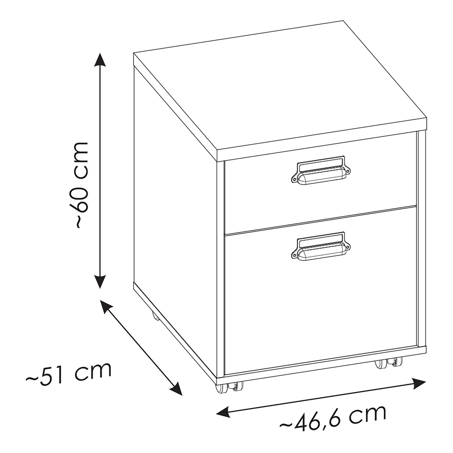 Ridgevalley Büro-Set Shutter I (2-teilig) - Pinie Weiß Dekor 14 Ridgevalley Büro-Set Shutter I (2-teilig) - Pinie Weiß Dekor – Bild 12