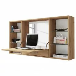 VCM Wandschreibtisch Teala II - Asteiche Dekor