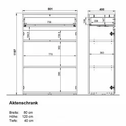 Germania Büroset GW-Lissabon X (3-teilig) - Breite: 160 cm -Büromöbel Verkaufsgeschäft 1000353367 220520 502 SKETCH DETAILS P000000001000353367 sketch