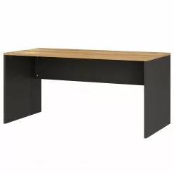 Germania Büroset GW-Lissabon III (3-teilig) - Eiche Navarra Dekor / Graphit -Büromöbel Verkaufsgeschäft 1000353370 220520 030 DETAILS P000000001000353370