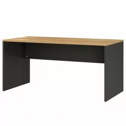 Germania Büroset GW-Lissabon II (3-teilig) - Eiche Navarra Dekor / Graphit -Büromöbel Verkaufsgeschäft 1000353372 220520 030 DETAILS P000000001000353372