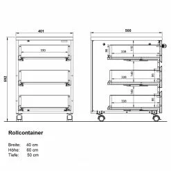 Germania Büroset GW-Lissabon XII (6-teilig) - Breite: 160 cm -Büromöbel Verkaufsgeschäft 1000353373 220520 501 SKETCH DETAILS P000000001000353373 sketch