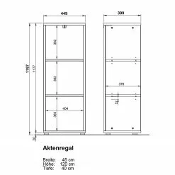 Germania Büroset GW-Lissabon XII (6-teilig) - Breite: 160 cm -Büromöbel Verkaufsgeschäft 1000353373 220520 503 SKETCH DETAILS P000000001000353373 sketch