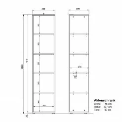 Germania Büroset GW-Lissabon XII (6-teilig) - Breite: 160 cm -Büromöbel Verkaufsgeschäft 1000353373 220520 505 SKETCH DETAILS P000000001000353373 sketch