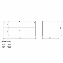 Germania Büroset GW-Lissabon I (2-teilig) - Eiche Navarra Dekor / Graphit 20 Germania Büroset GW-Lissabon I (2-teilig) - Eiche Navarra Dekor / Graphit -Büromöbel Verkaufsgeschäft 1000353374 220520 500 SKETCH DETAILS P000000001000353374 sketch