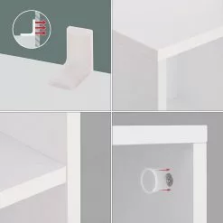 Loftscape Regal Towanda - Weiß -Büromöbel Verkaufsgeschäft 1000353403 220601 034 DETAILS P000000001000353403