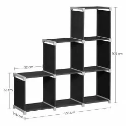 Loftscape Regal Waledas - Schwarz / Grau -Büromöbel Verkaufsgeschäft 1000353420 220601 500 SKETCH DETAILS P000000001000353420 sketch