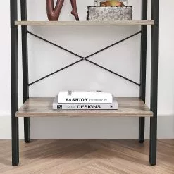 Red Living Regal Leesville XII - Hellbraun / Schwarz -Büromöbel Verkaufsgeschäft 1000355214 220601 032 DETAILS P000000001000355214