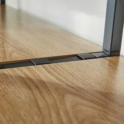 Red Living Regal Ruoms II - Akazie Dekor / Schwarz -Büromöbel Verkaufsgeschäft 1000355290 220603 032 DETAILS P000000001000355290