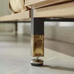 Red Living Regal Ruoms IV - Akazie Dekor / Schwarz -Büromöbel Verkaufsgeschäft 1000355292 220603 035 DETAILS P000000001000355292