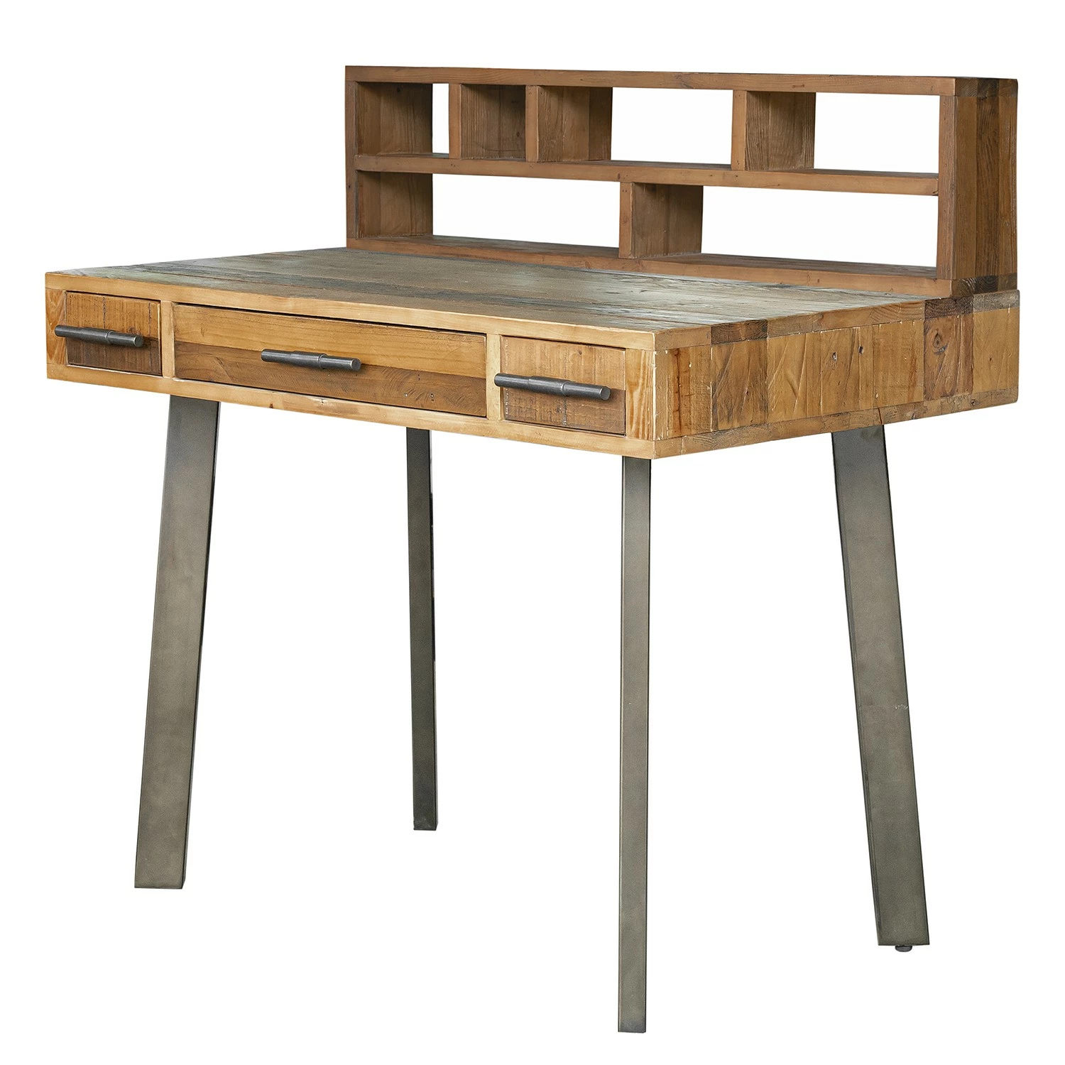 Ars manufacti Schreibtisch-Kombination Tamati II - Pinie massiv 4 Ars manufacti Schreibtisch-Kombination Tamati II - Pinie massiv – Bild 2