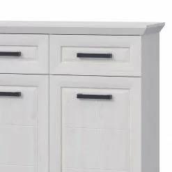 Ridgevalley Sideboard New Dessa III - Kiefer Weiß Dekor -Büromöbel Verkaufsgeschäft 1000358010 220616 060 DETAILS P000000001000358010