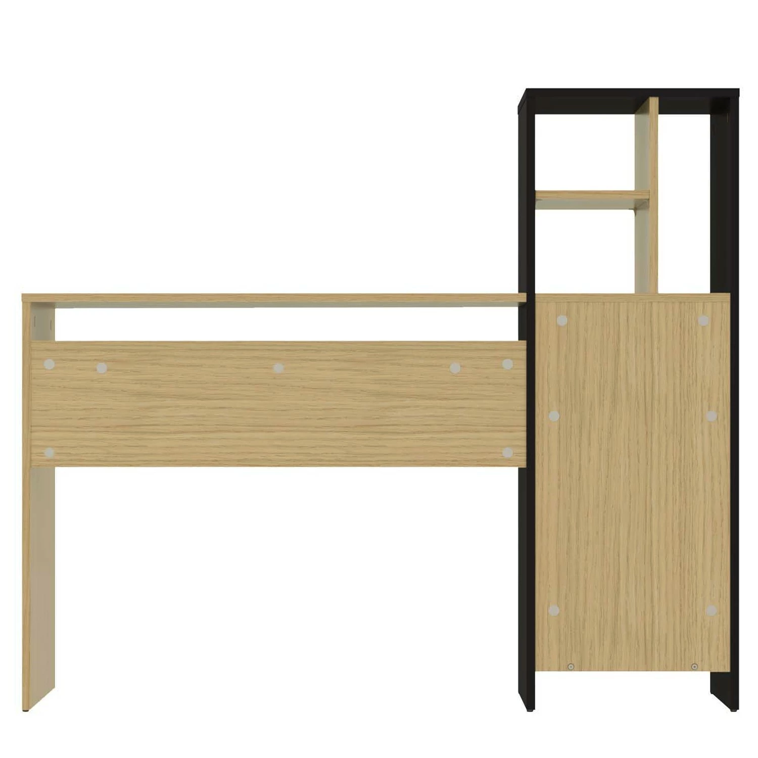 Temahome Schreibtisch-Kombination Mitch - Eiche Dekor / Schwarz 8 Temahome Schreibtisch-Kombination Mitch - Eiche Dekor / Schwarz – Bild 6