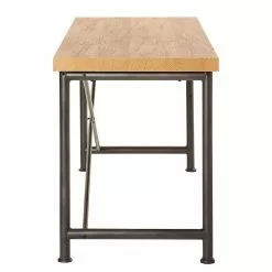 Jahnke Schreibtisch Craft D 140 - Eiche Dekor / Anthrazit -Büromöbel Verkaufsgeschäft 1000358888 220615 040 DETAILS P000000001000358888