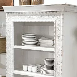 Ridgevalley Regal Missoula - Mango massiv - Vintage Weiß -Büromöbel Verkaufsgeschäft 1000359909 220624 030 DETAILS P000000001000359909