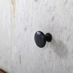 Red Living Sideboard Vallentuna - Mango massiv / Metall - Mango / Schwarz -Büromöbel Verkaufsgeschäft 1000359913 220621 065 DETAILS P000000001000359913