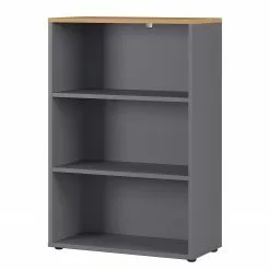 Germania Büroset GW-Agenda IV (4-teilig) - Eiche Grandson Dekor / Graphit -Büromöbel Verkaufsgeschäft 1000360362 220622 032 DETAILS P000000001000360362