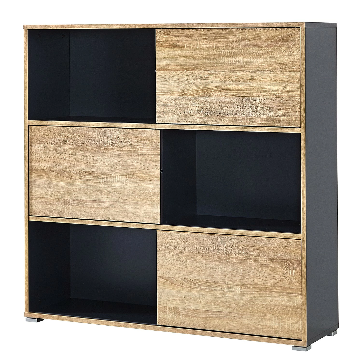 Germania Büroset Mingle III (3-teilig) - Anthrazit / Eiche Sonoma Dekor 9 Germania Büroset Mingle III (3-teilig) - Anthrazit / Eiche Sonoma Dekor – Bild 7