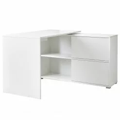 Germania Büroset Mingle II (2-teilig) - Weiß / Eiche Sonoma Dekor -Büromöbel Verkaufsgeschäft 1000360364 220622 031 DETAILS P000000001000360364