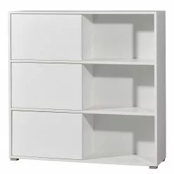 Germania Büroset Mingle II (2-teilig) - Weiß / Eiche Sonoma Dekor -Büromöbel Verkaufsgeschäft 1000360364 220622 032 DETAILS P000000001000360364