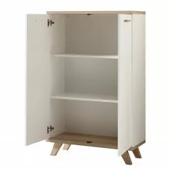 Germania Büroset Neston (5-teilig) - Weiß / Eiche Sanremo Dekor -Büromöbel Verkaufsgeschäft 1000360379 220622 037 DETAILS P000000001000360379