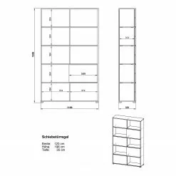 Germania Büroset Mingle I (2-teilig) - Weiß / Eiche Sonoma Dekor -Büromöbel Verkaufsgeschäft 1000360380 220622 501 SKETCH DETAILS P000000001000360380 sketch