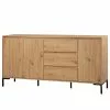 Loftscape Sideboard Brochet - Eiche Dekor / Schwarz