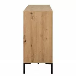 Loftscape Sideboard Brochet - Eiche Dekor / Schwarz -Büromöbel Verkaufsgeschäft 1000363051 220704 033 DETAILS P000000001000363051 1