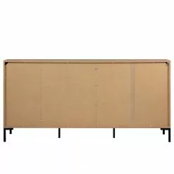 Loftscape Sideboard Brochet - Eiche Dekor / Schwarz -Büromöbel Verkaufsgeschäft 1000363051 220704 035 DETAILS P000000001000363051 1