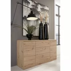 Trendteam Sideboard Echo - Eiche Artisan Dekor -Büromöbel Verkaufsgeschäft 1000363614 220802 021 MOOD DETAILS P000000001000363614 mood