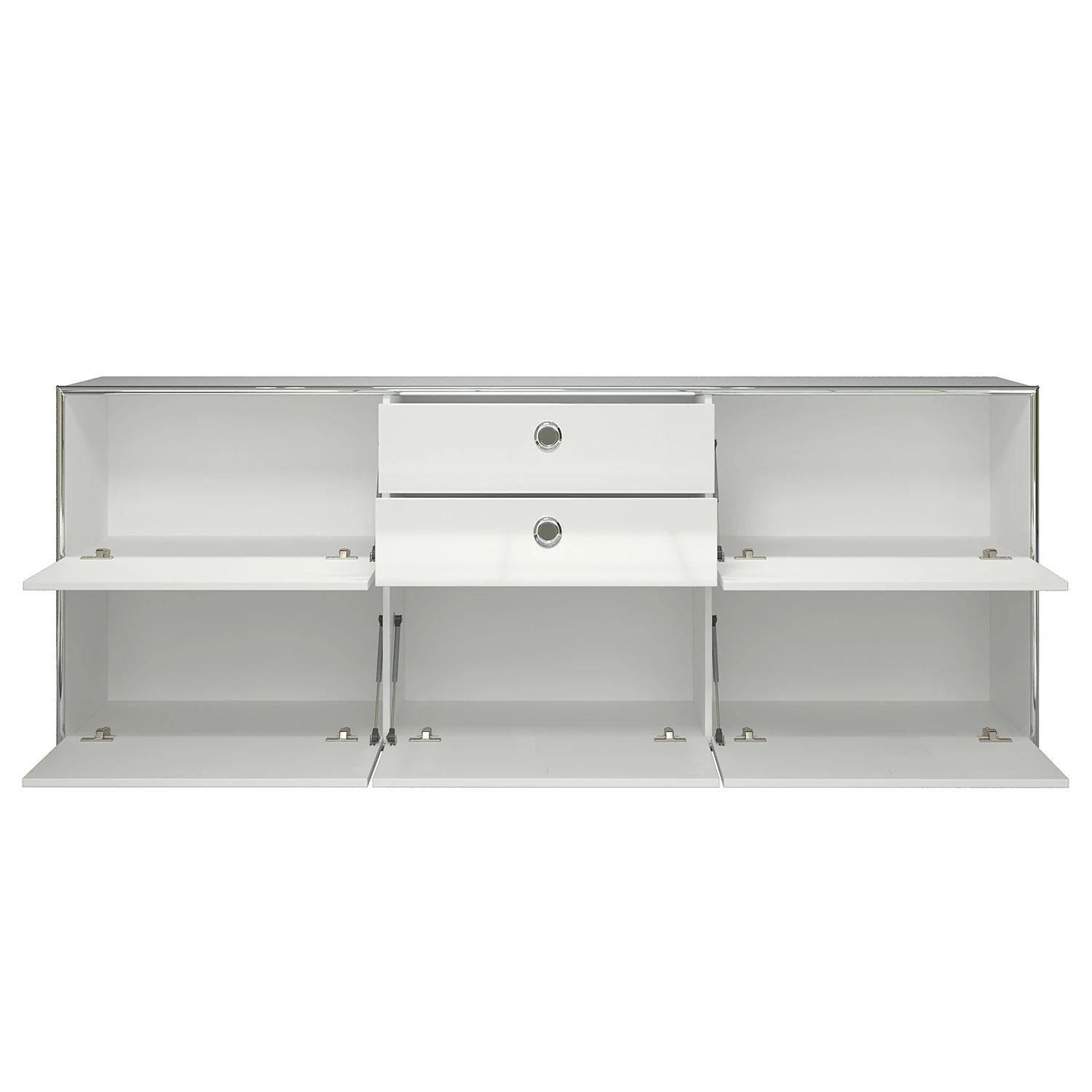 Trendteam Sideboard Infintiy II - Hochglanz Weiß / Matt Weiß 7 Trendteam Sideboard Infintiy II - Hochglanz Weiß / Matt Weiß – Bild 5