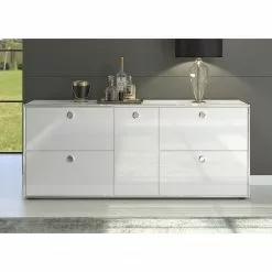 Trendteam Sideboard Infintiy I - Hochglanz Weiß / Matt Weiß 11 Trendteam Sideboard Infintiy I - Hochglanz Weiß / Matt Weiß -Büromöbel Verkaufsgeschäft 1000363623 220802 021 MOOD DETAILS P000000001000363623 mood