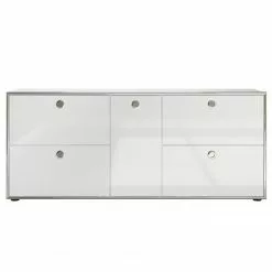Trendteam Sideboard Infintiy I - Hochglanz Weiß / Matt Weiß 13 Trendteam Sideboard Infintiy I - Hochglanz Weiß / Matt Weiß -Büromöbel Verkaufsgeschäft 1000363623 220802 030 DETAILS P000000001000363623