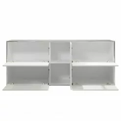 Trendteam Sideboard Infintiy I - Hochglanz Weiß / Matt Weiß 14 Trendteam Sideboard Infintiy I - Hochglanz Weiß / Matt Weiß -Büromöbel Verkaufsgeschäft 1000363623 220802 031 DETAILS P000000001000363623