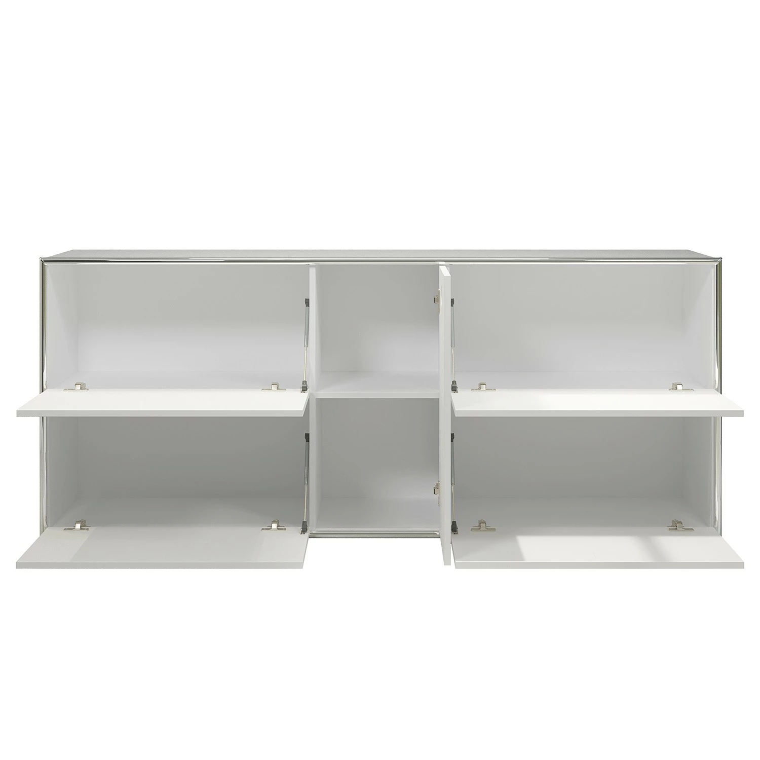 Trendteam Sideboard Infintiy I - Hochglanz Weiß / Matt Weiß 8 Trendteam Sideboard Infintiy I - Hochglanz Weiß / Matt Weiß – Bild 6