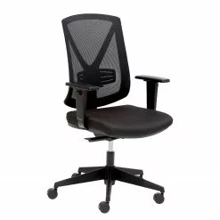 Mayer Sitzmöbel Bürodrehstuhl 2335 - Netzstoff / Webstoff / Kunststoff - Schwarz