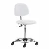 Mayer Sitzmöbel Bürodrehstuhl 2203 - Weiß - Chrom glänzend -Büromöbel Verkaufsgeschäft 1000363769 220727 010 IMAGE P000000001000363769