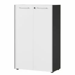 Germania Büroset GW-Pasadena II - Graphit / Weiß -Büromöbel Verkaufsgeschäft 1000363831 220722 033 DETAILS P000000001000363831