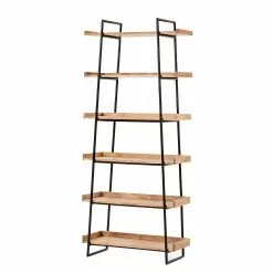 Red Living Regal Breitbride II - Akazie massiv / Metall - Akazie / Schwarz